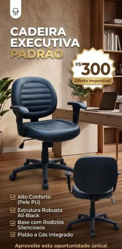 Cadeira secretário executivo/escritório 