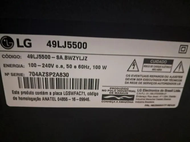 Smart Tv LG 49''