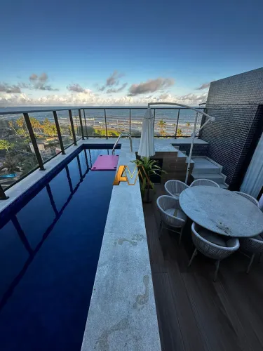 COBERTURA 3 QUARTOS 2 SUÍTES EM PATAMARES - VISTA MAR