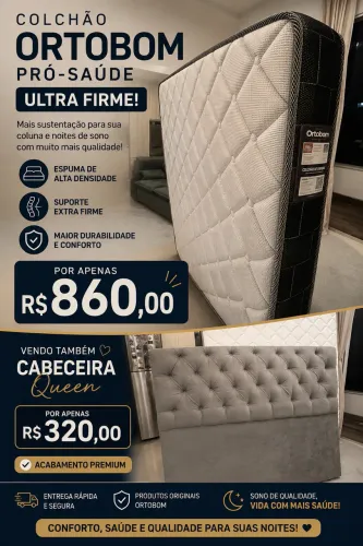 Vendo cabeceira para cama Queen