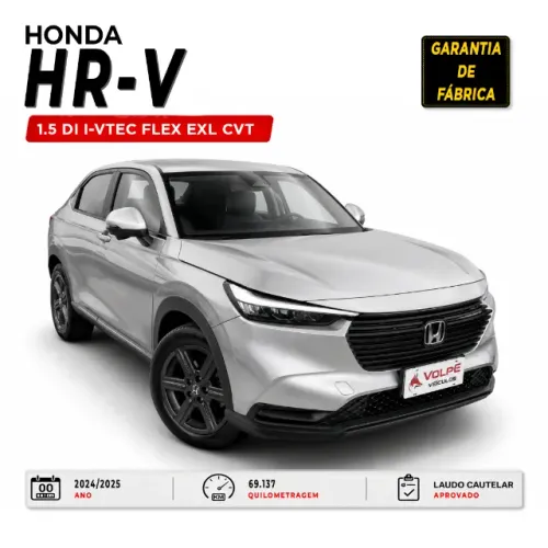 Honda HR-V EXL 1.5 Sensing 16V 5P Aut. 2025