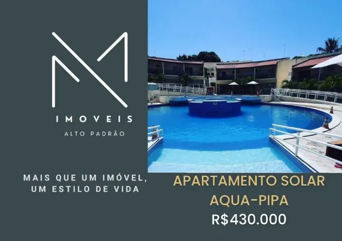 APARTAMENTO SOLAR AQUA MOBILIADO PIPA