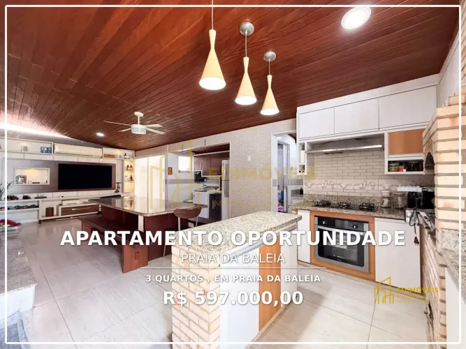 Oportunidade Única: Garden 3 Quartos na Praia da Baleia, Próximo à Praia!