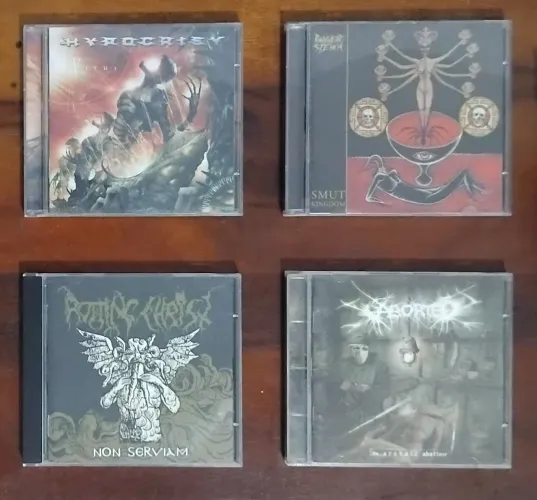 CDs Death Metal Europeu