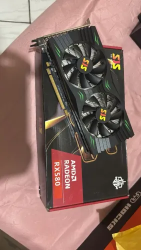 Placa de video 580 8gb
