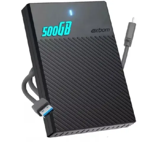 Hd Externo 500 Gb / Exbom Slim Usb 3.0 Portátil Ps4 Xbox Pc