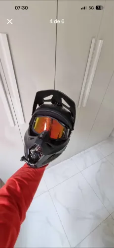 Capacete fox rampage 