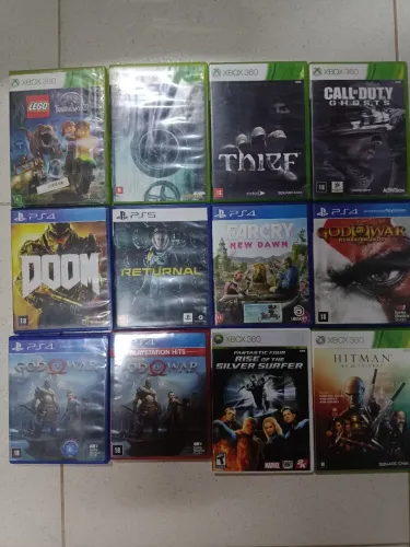 Jogos ps5, ps4 ,ps3,PS2 ,xboxone e 360