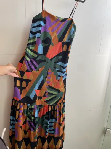 Vestido Farm longo florido