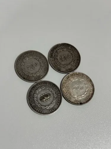 Moedas 500 réis