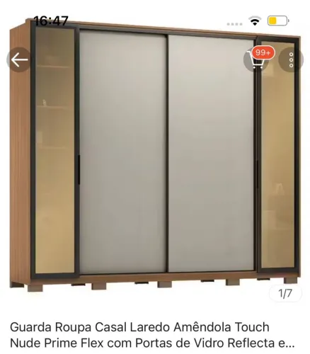 GUARDA ROUPA 4 PORTAS