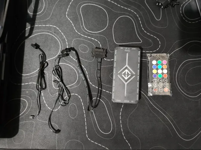 Controladora ARGB/PWM com controle (NOVO)