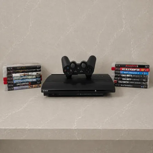 PlayStation 3 Super Slim Desbloqueado Impecável Completo