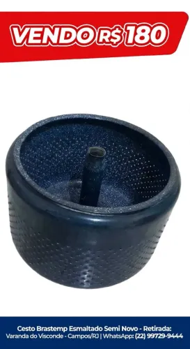 CESTO BRASTEMP ORIGINAL ESMALTADO