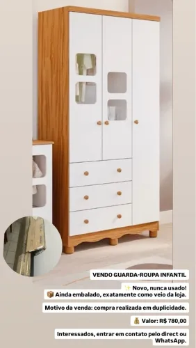 GUARDA ROUPA INFANTIL