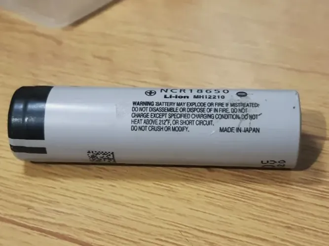 Célula NCR 18650 Li-ion 2600mah Made in Japan (Japão)