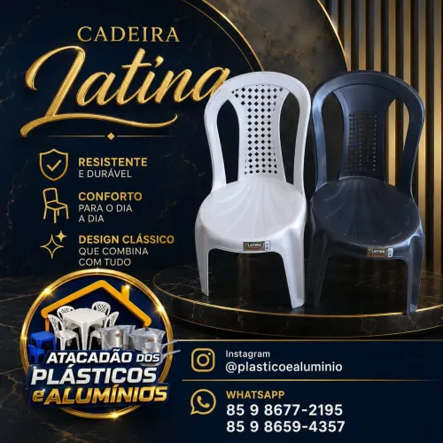 Cadeira de plástico
