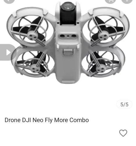 Drone dji neo completo