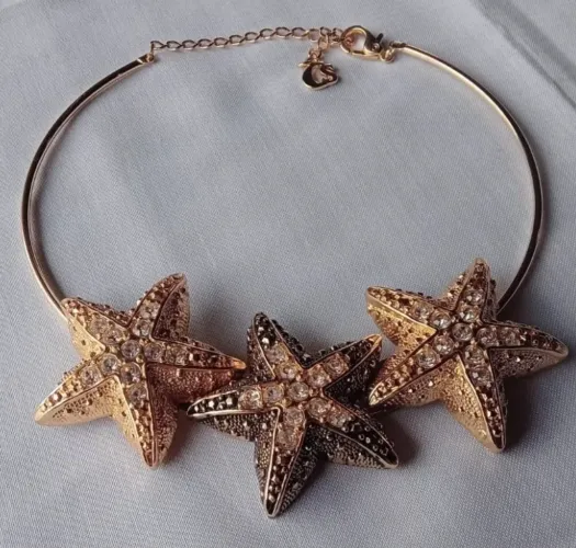 Conjunto chocker e bracelete Carmen Steffens