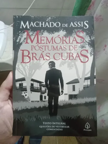 Livro "Memórias póstumas de Brás Cubas"