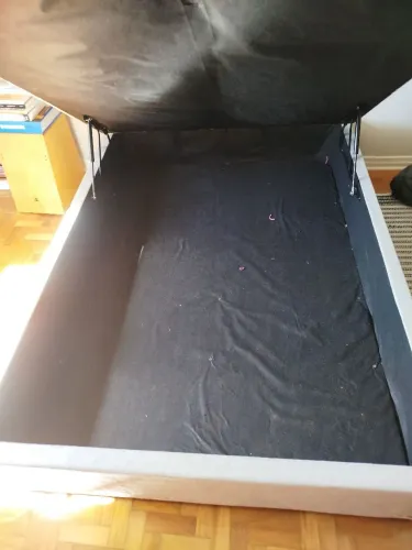 Cama box baú casal