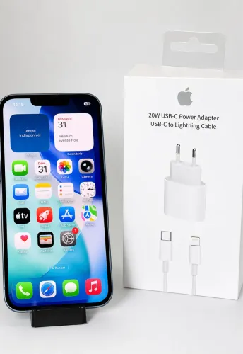 ? iPhone 14 128GB | Fonte 20W + Cabo | Pronta Entrega