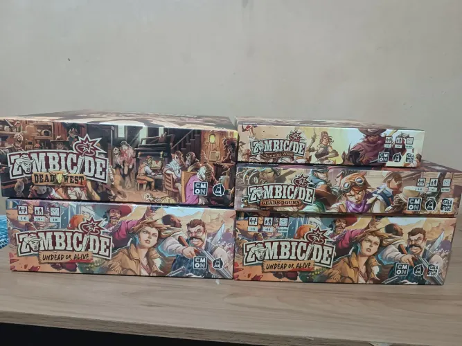 Zombicide Undead or Alive coleção 