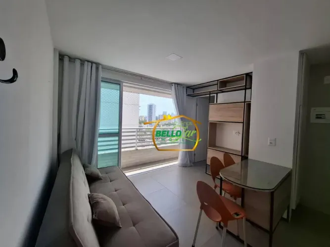 Apartamento com 1 dormitório para alugar, 35 m² por R$ 3.150,00/mês - Espinheiro - Recife/