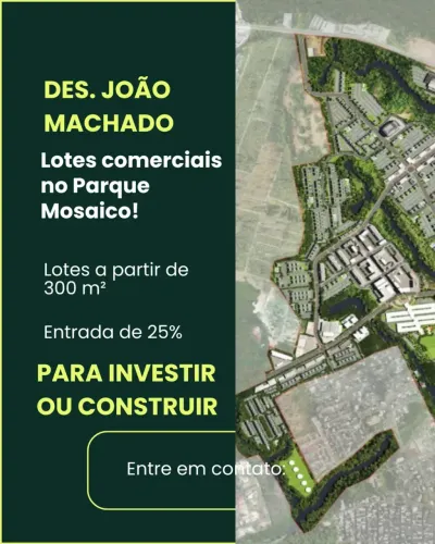 OPORTUNIDADE DE INVESTIMENTO LOTES COMERCIAIS NO PARQUE MOSAICO | MIXCON
