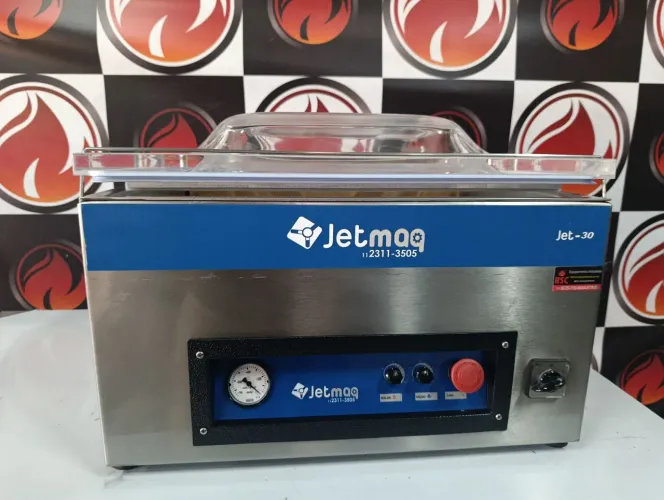 Seladora industrial 2 barras de selagem. 220 volts marca JETMAQ MODELO JET-30  usada 