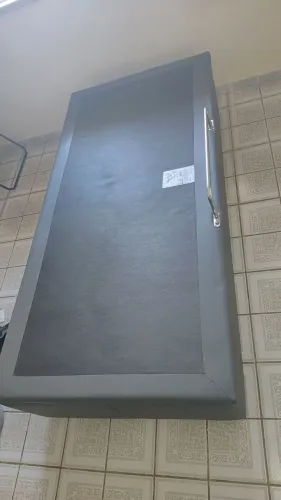 Cama solteiro baú Ortobom