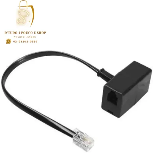Adaptador Carona Carrapato Treinamento RJ9- Call Centers