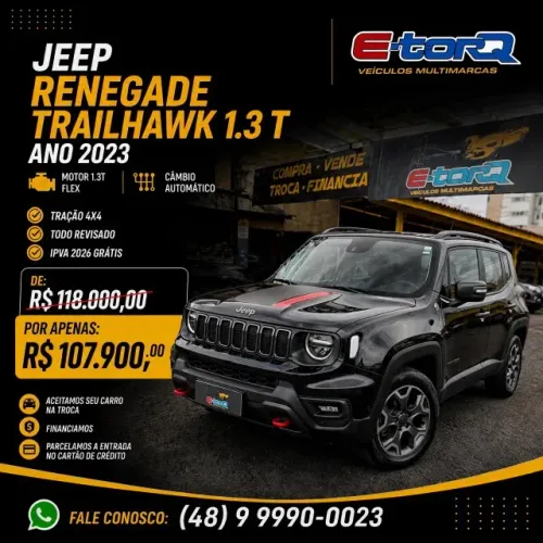 Jeep Renegade Trailhawk T270 1.3 TB Flex Aut. 2023