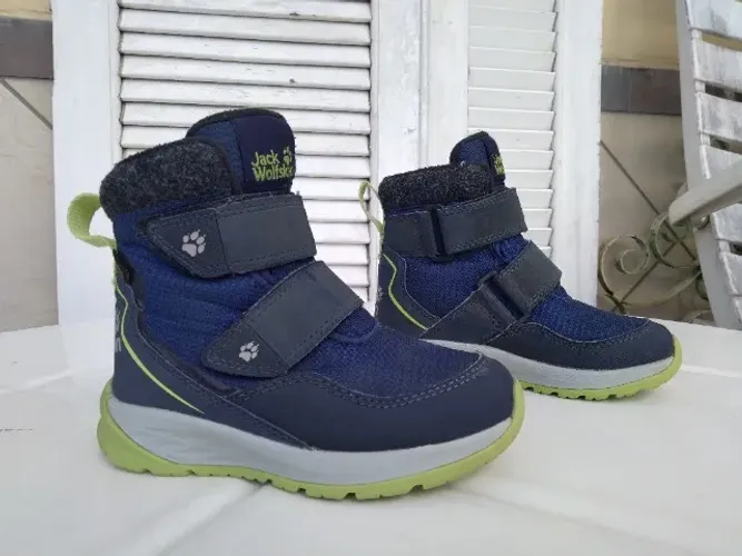 Bota Caminhada Infantil Jack Wolfskin 153mm Palmilha (23bra) 