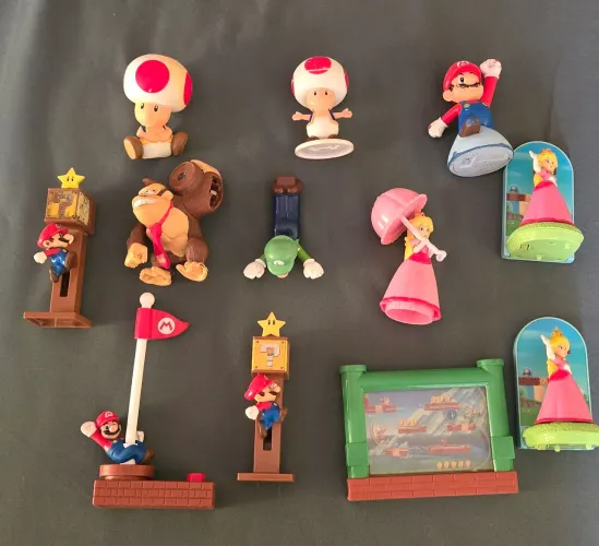 Bonecos Mario bros 
