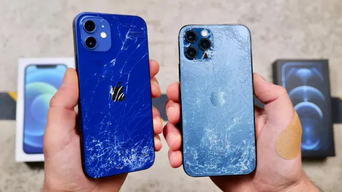 Compra de iPhone 11,12,13, 14, 15, 16, 17 com defeito, trincado ou quebrado.