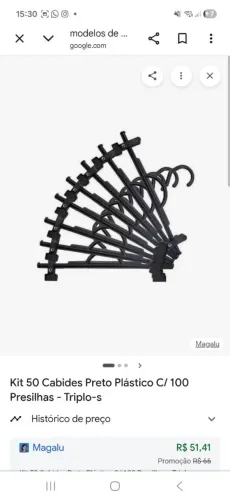 Cabides novos 300 unidades 