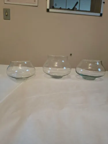 Vasos de vidro decorativo