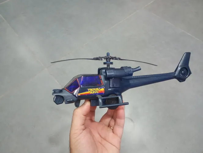 Trovão azul helicóptero glasslite 
