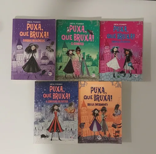 Kit de Livros Puxa, Que Bruxa.