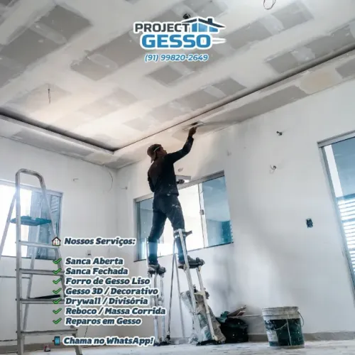 Gesseiro Profissional ? Gesso Liso, Forro, Sancas, Molduras | Belém e Ananindeua