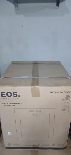Adega eletrônica eos sommelier 16 garrafas nova lacrada