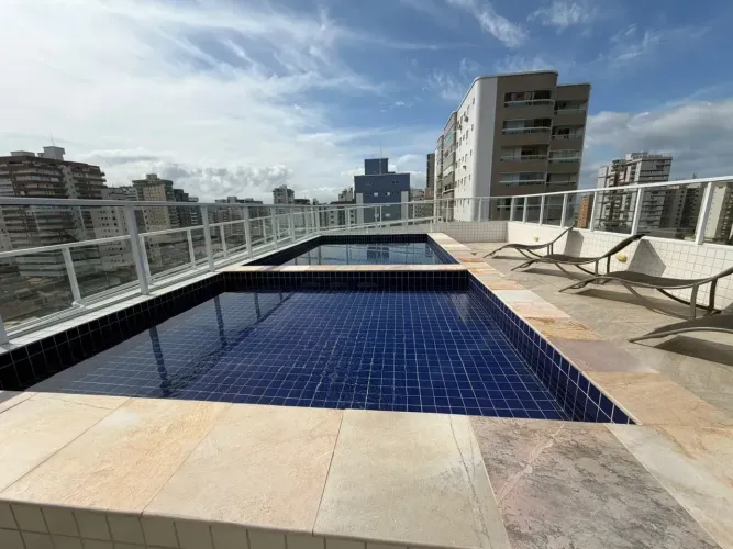 Apartamento Novo na Guilhermina com Piscina, Varanda Gourmet e Lazer Completo a Poucos Met