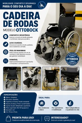CADEIRA DE RODAS OTTOBOCK