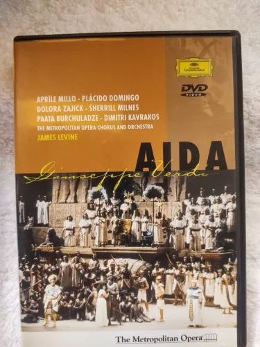 DVD Ópera Aída - Giuseppe Verdi