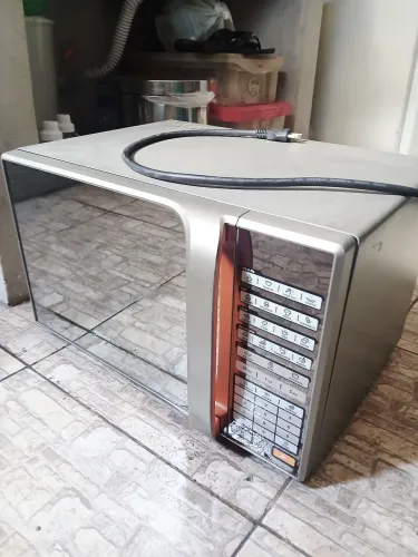 Micro-ondas p/ Manutenção sem o prato so ñ posso entregar Ac.Csrt