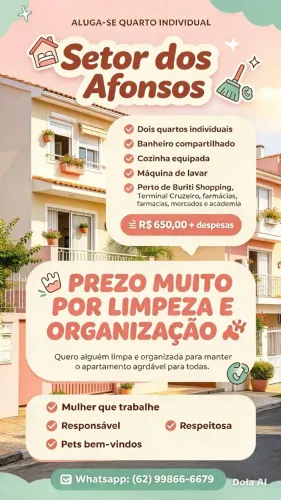 Quarto de aluguel