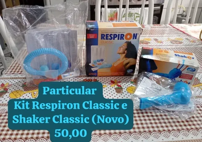 Exercitador e incentivador respiratório (Respiron Classic)