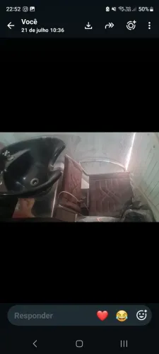 Lavatório para salão de cabeleireiro