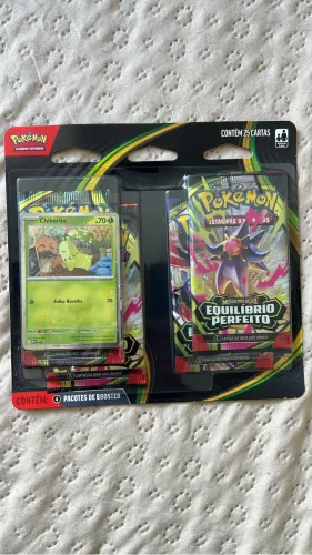 Blister Quadruplo Pokemon Equilibrio Perfeito Chikorita